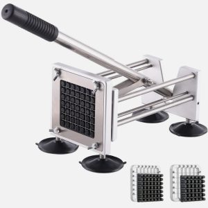 Brand New Professional Chip Cutter - Stainless Steel Potato Chipper