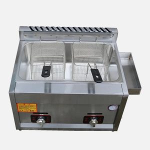 Brand New Single / Double Cylinder Gas Deep Fryer