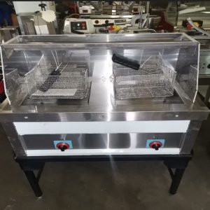 Brand New Spaza Gas Fryer 2 x 20L with Baskets